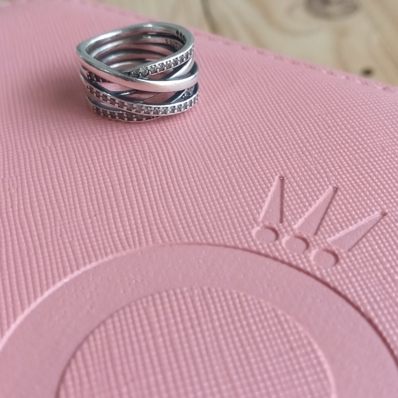 PANDORA RING Size 5 Authentic - Picture 1 of 8